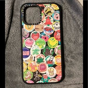 CASETIFY IPHONE 12 pro max Impact scratch n sniff vintage smelly stickers case
